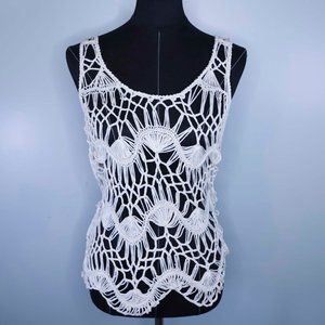 Crochet Coverup Tank Top